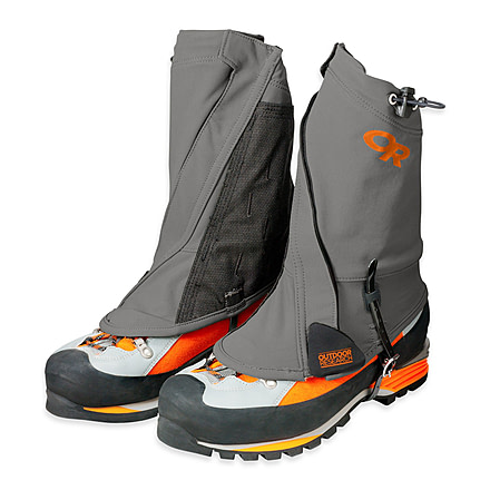Outdoor Research Endurance Gaiters - Men's-Pewter/Ember-L/XL