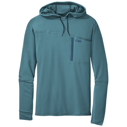 Outdoor Research Ensenada Sun Hoody, Men's, Washed Peacock, M 244048-washed peacock-M