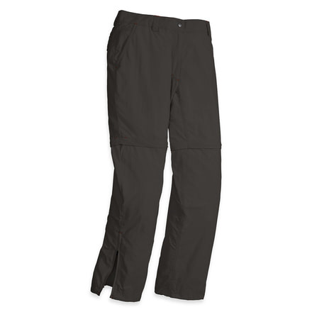 Outdoor Research Equinox Convertible Pants - Men's, Charcoal, Waist 30 in, Inseam 29 in, 242921-0890319