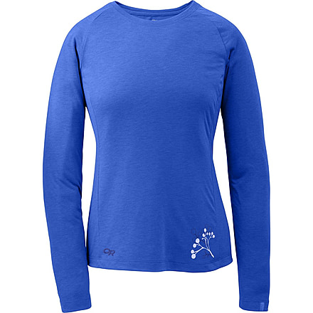 Outdoor Research Essence L/S Crew Tee - Women's-Bluebird-X-Small