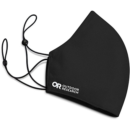 Outdoor Research Face Mask 25-Pack, Black, One Size, 2833030001222
