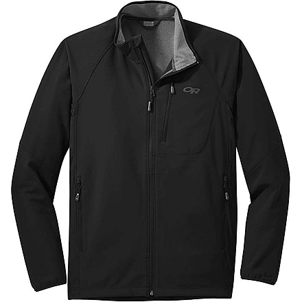 Outdoor Research Ferrosi Grid Jacket - Mens, Black, Medium, 2775670001007