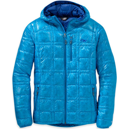 Outdoor Research Filament Hooded Jacket - Men's-Tahoe/Baltic-Large