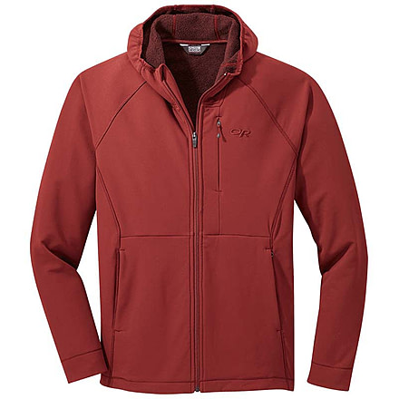 Outdoor Research Georgetown Hooded Jacket - Mens, Madder, Small, 2775681859006