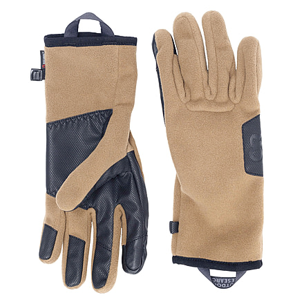 Outdoor Research Gripper Sensor Windbloc Gloves - Mens, Coyote, Extra Large, 3221860014009