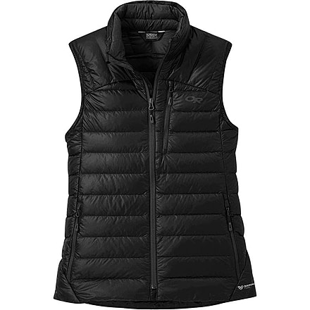Outdoor Research Helium Down Vest - Womens, Black, Large, 2775930001008
