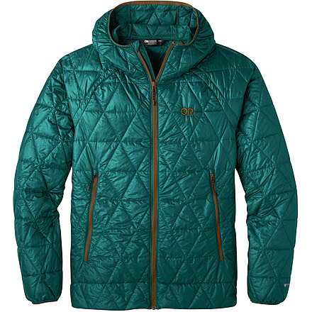 Outdoor Research Helium Insulated Hoodie - Mens, Treeline, Small, 2799912023006