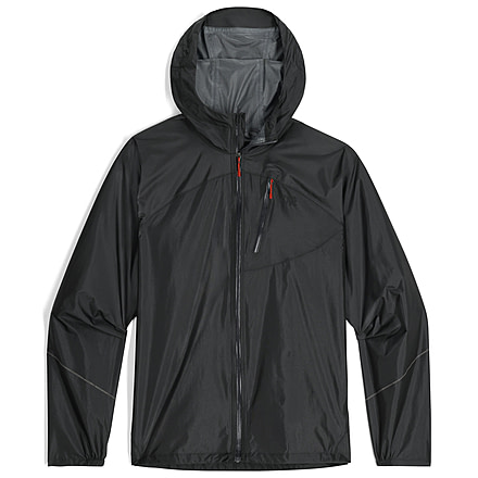 Outdoor Research Helium Rain Jacket - Mens, Storm, Small, 3224021288006