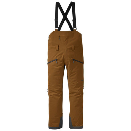 Outdoor Research Hemispheres Bibs - Mens, Saddle, Extra Large, 2680741145009
