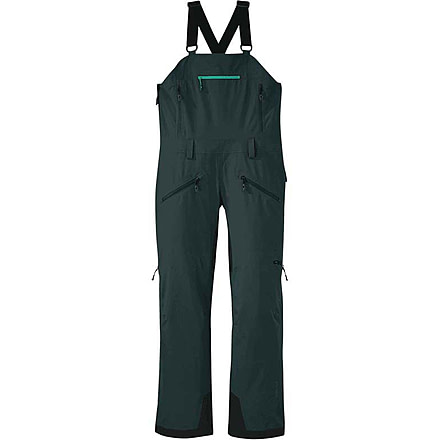 Outdoor Research Hemispheres Bibs - Womens, Fir, Extra Large, 2680931858009