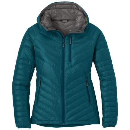 Outdoor Research Illuminate Down Hoody - Womens, Washed Peacock, S, 2681081272006