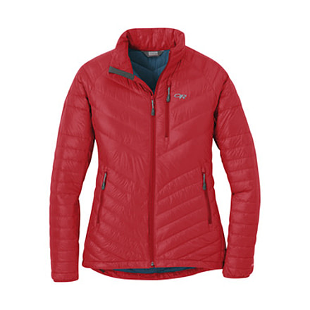 Outdoor Research Illuminate Down Jacket - Womens, Teaberry, Medium, 2681091578007