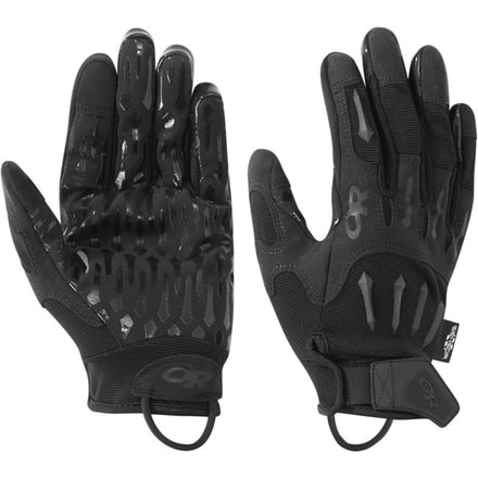 USED Outdoor Research Ironsight Sensor Gloves - Men's, All Black, Extra Large, 2668420111009, EDEMO1