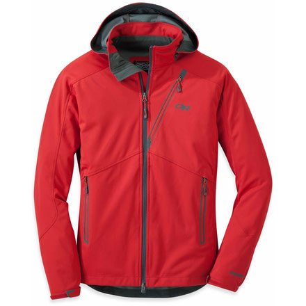 Outdoor Research Linchpin Hooded Jacket - Men's-Hot Sauce-Large