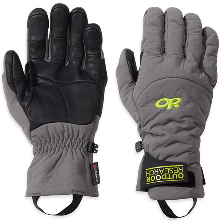 Outdoor Research Lodestar Sensor Gloves-Pewter-Medium