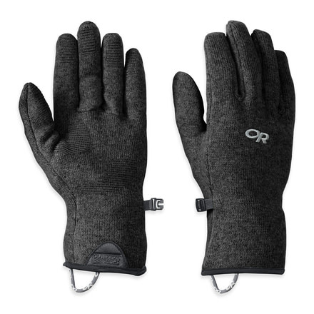 Outdoor Research Longhouse Gloves - Men's-Black-Large