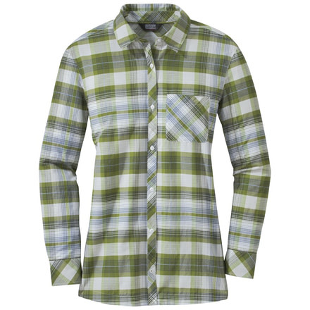 Outdoor Research Maitreya Long Sleeve Shirt, Womens, Hops, XS, 264624-hops-XS