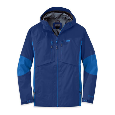 Outdoor Research Maximus Jacket - Men's-Baltic/Glacier-Small