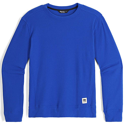 Outdoor Research Mega Trail Mix Fleece Crew - Mens, Topaz, Medium, 3007272452007