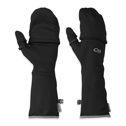 Outdoor Research Metamorph Gloves - Mens-Black-Small