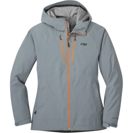 Outdoor Research MicroGravity AscentShell Jacket - Women's, Lead, Extra Large, 2743991771009