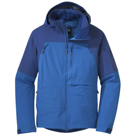 Outdoor Research Powdershot Jacket - Men's-Baltic/Glacier-Large