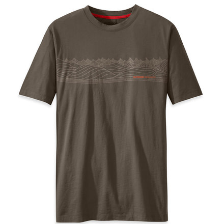 Prospect Tee - Mens-Mushroom-Small