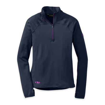 Outdoor Research Radiant LT Zip Top - Women's-Night/Ultraviolet-X-Large