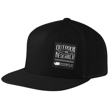 Outdoor Research Retro Trucker Cap - Men's-Black-One Size