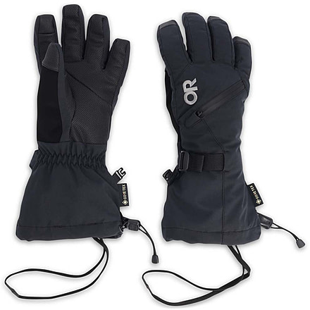 Outdoor Research Revolution II GORE-TEX Gloves - Womens, Black, Small, 3000160001006