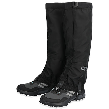 Outdoor Research Rocky Mountain High Gaiters - Mens, Solid Black, Medium, 2431081677-M