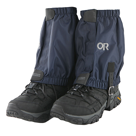 Outdoor Research Rocky Mountain Low Gaiters, Naval Blue, Small/Medium, 2430971289015