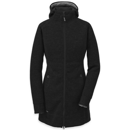 Outdoor Research Salida Long Hoody - Womens-Black-Large