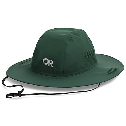 Outdoor Research Seattle Rain Hat, Grove, XL, 3222902445009