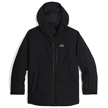 Outdoor Research Snowcrew Down Jacket - Mens, Black, Extra Large, 3004610001009