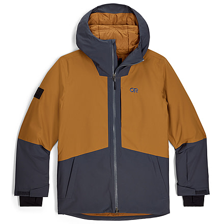 Outdoor Research Snowcrew Jacket - Mens, Atlantic/Bronze, Large, 2831902983008