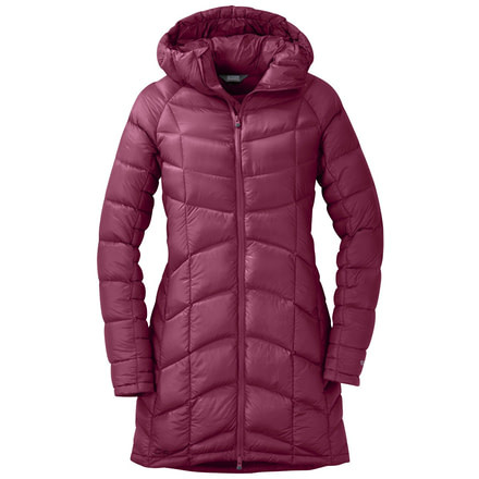 Outdoor Research Sonata Ultra Down Parka - Women's-Raspberry-Medium