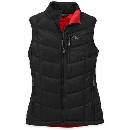 Outdoor Research Sonata Vest - Women's-Black/Flame-Medium