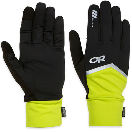 Speed Sensor Gloves-Black/Lemongrass-Medium