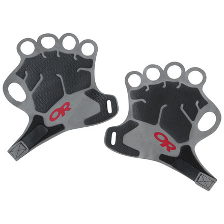 Outdoor Research Splitter Gloves, Unisex, Pewter/Black, L/XL 264361-pt/blk-L/XL
