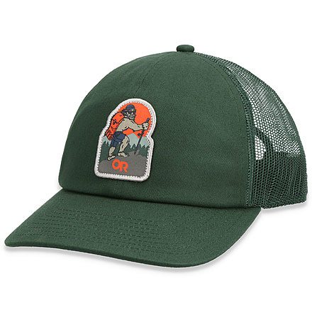 Outdoor Research Squatch Trucker Lo Pro Cap, Grove, One Size, 3010122445222