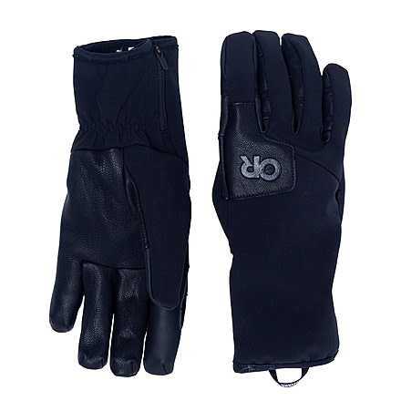 Outdoor Research Stormtracker Sensor Windbloc Gloves - Mens, Black, Medium, 3221870001007