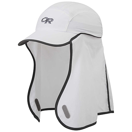 Outdoor Research Sun Runner Cap - Kids, White, Medium, 2434340002007