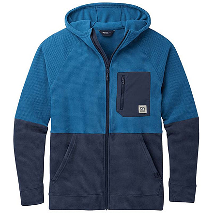 Outdoor Research Trail Mix Hoodie - Mens, Cascade/Naval Blue, Large, 2799531957008
