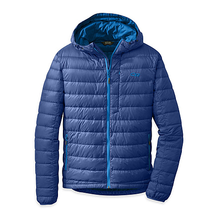 Outdoor Research Transcendent Hoody - Men's-Tahoe/Baltic-Large