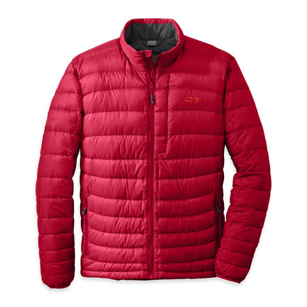 Outdoor Research Transcendent Sweater - Men's-Agate/Hot Sauce-Large