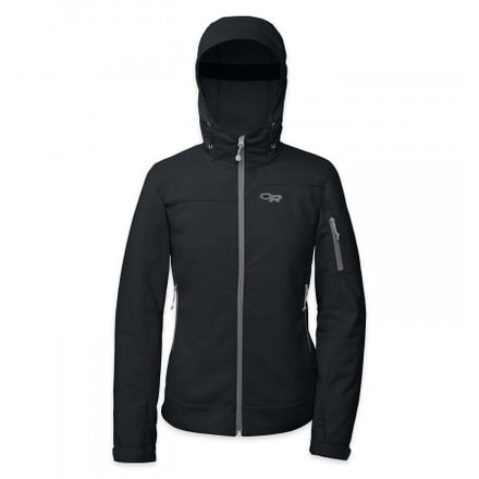 Outdoor Research Transfer Hoody - Womens, Black, Small, 243881-0001006