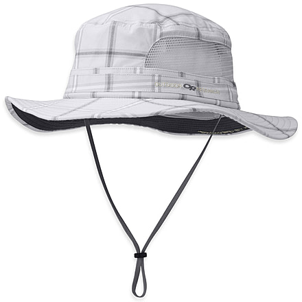 Transit Sun Hat -Sand Plaid-Large
