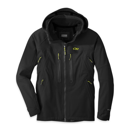Outdoor Research Trickshot Jacket - Mens-Black-Medium