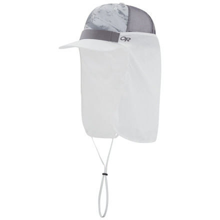 Outdoor Research Trucker Sun Runner, Unisex, White, One Size 264391-white-1size